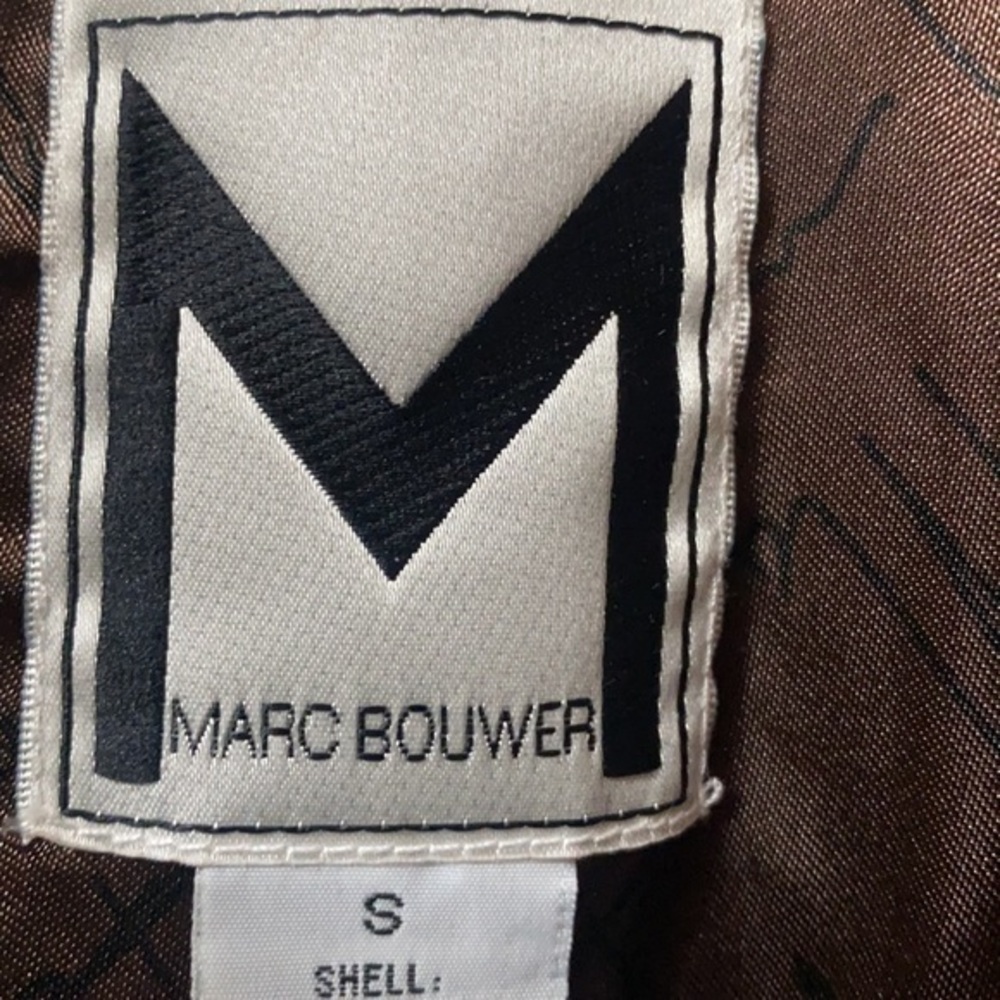 Marc Bouwer Black Short waist Women’s jacket 58/39/3 cotton/acetate/spandex W21 - Picture 3 of 16